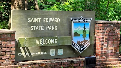 St. Edward Park Sign