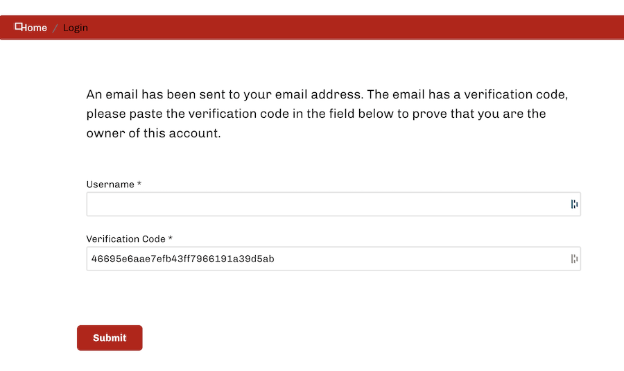enter verificationcode1
